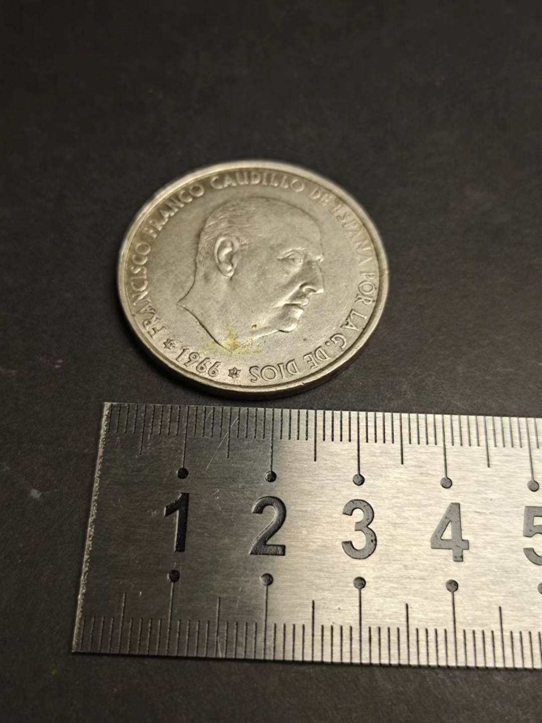 【8个洞收藏】第5场★0押0起一件包邮★银币专场（持续更新····） 7天连拍 1966年 100比塞塔 西班牙银币