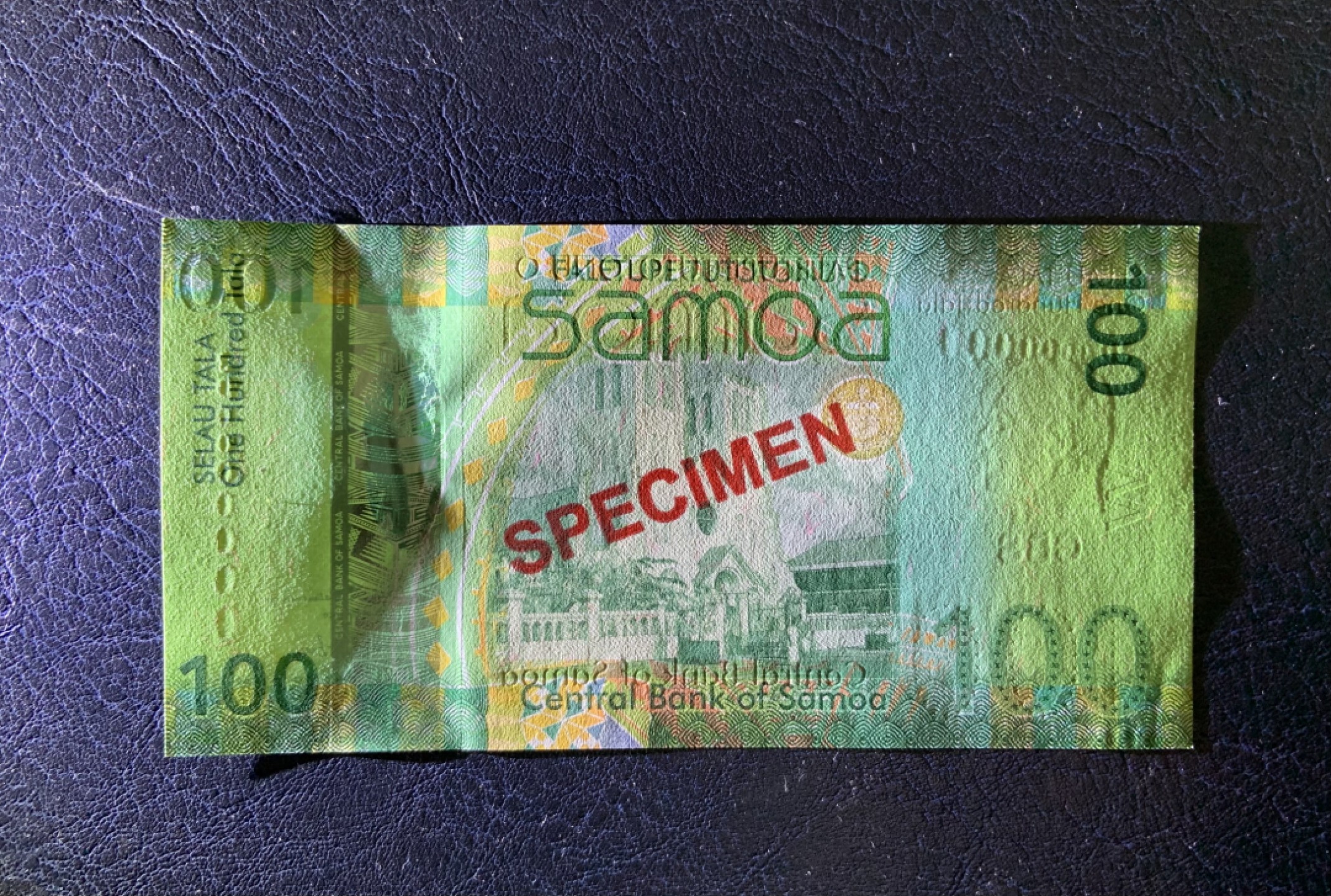 收藏联盟Quantum Auction 第243期拍卖 已更新 萨摩亚2012年100塔拉样票 品相全新UNC