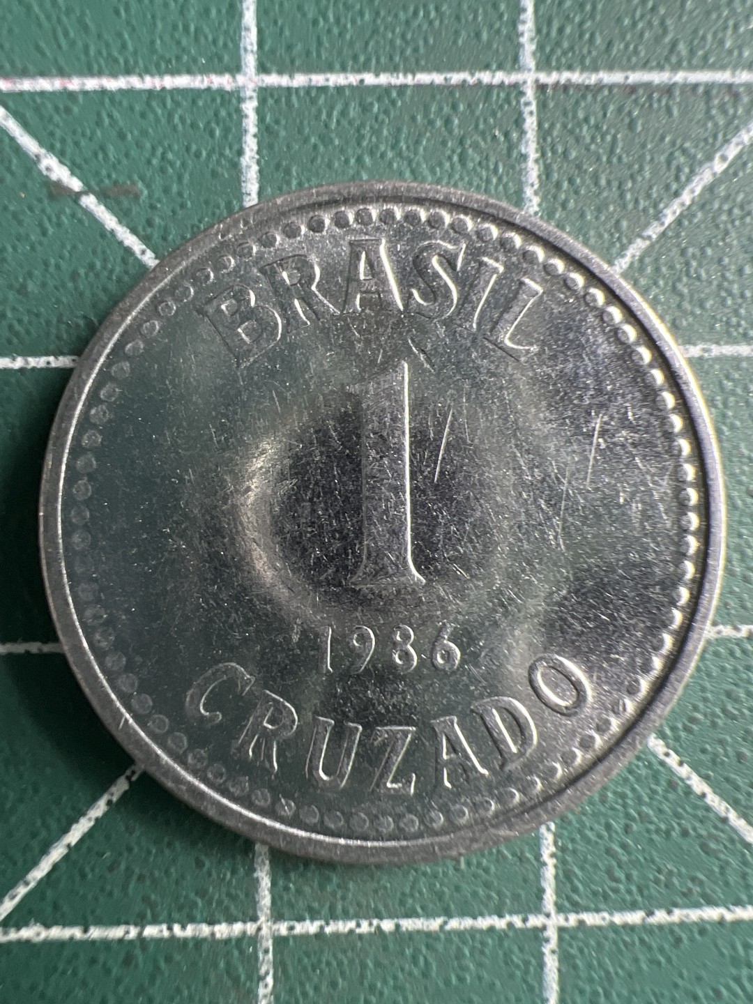 泡泡堂第261期  世界硬币 （无押金，捡漏，全场20包邮，偏远地区除外，接收代拍业务） 巴西1克鲁塞罗