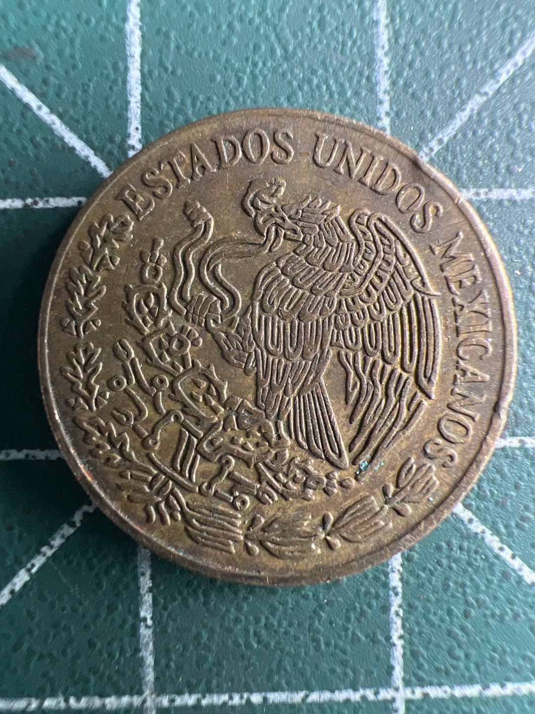 泡泡堂第289期  世界硬币 （无押金，捡漏，全场20包邮，偏远地区除外，接收代拍业务） 墨西哥五分小铜币