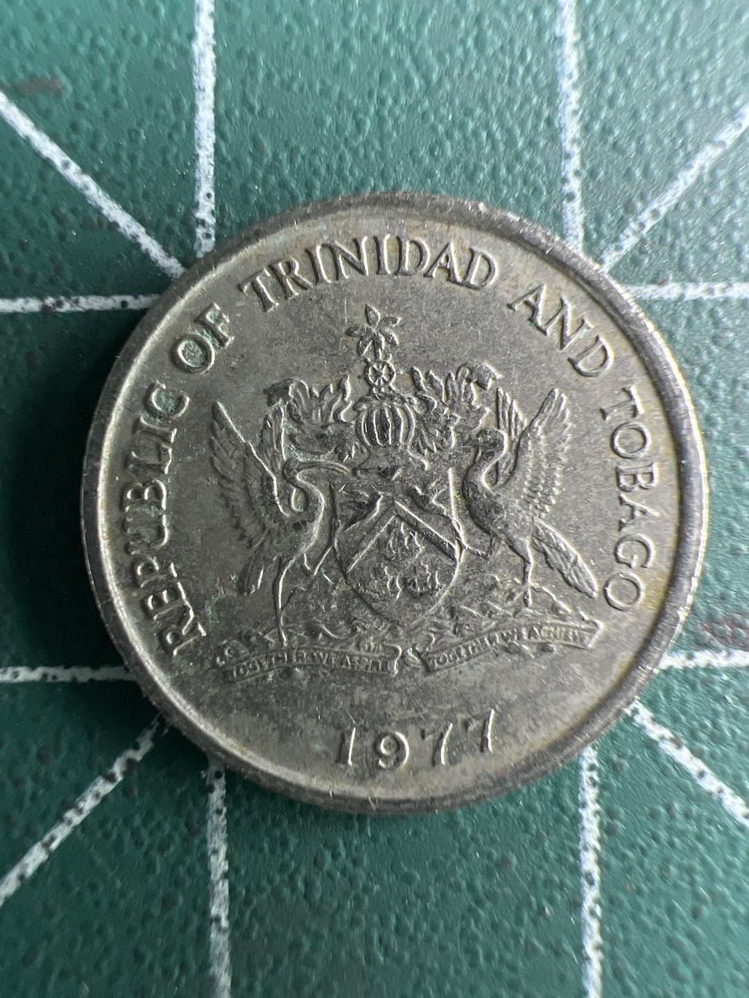 泡泡堂第261期  世界硬币 （无押金，捡漏，全场20包邮，偏远地区除外，接收代拍业务） 特立尼达和多巴哥十分