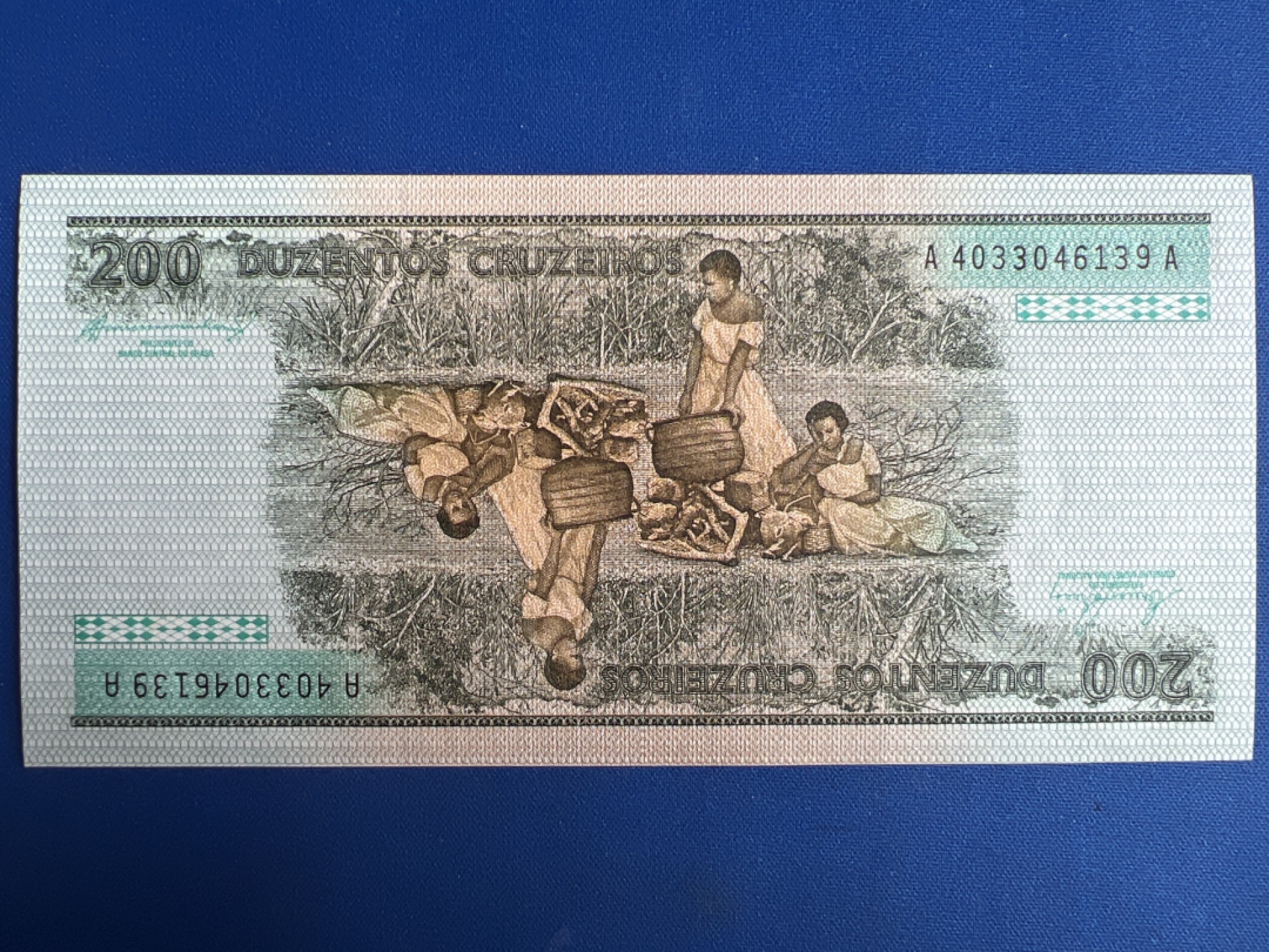 泡泡堂微拍第一百〇六幕纸币捡漏可累计专场👿👿，累计满二十元包邮，接受代拍业务 巴西200克鲁塞罗