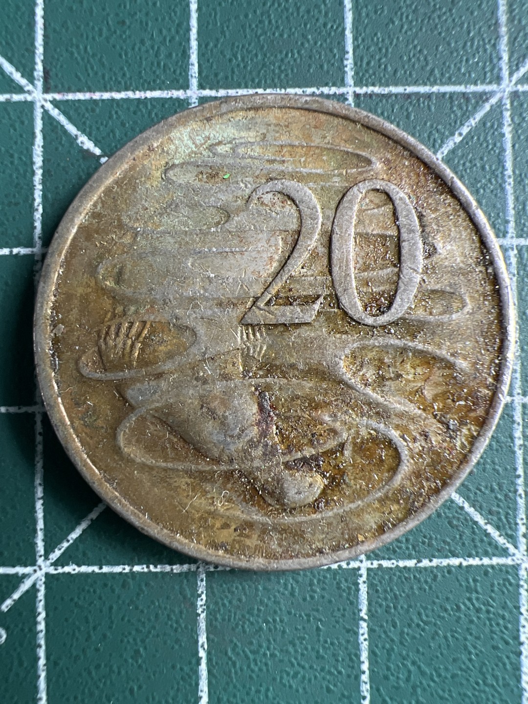 泡泡堂第299期  世界硬币 （无押金，捡漏，全场20包邮，偏远地区除外，接收代拍业务） 澳大利亚20分