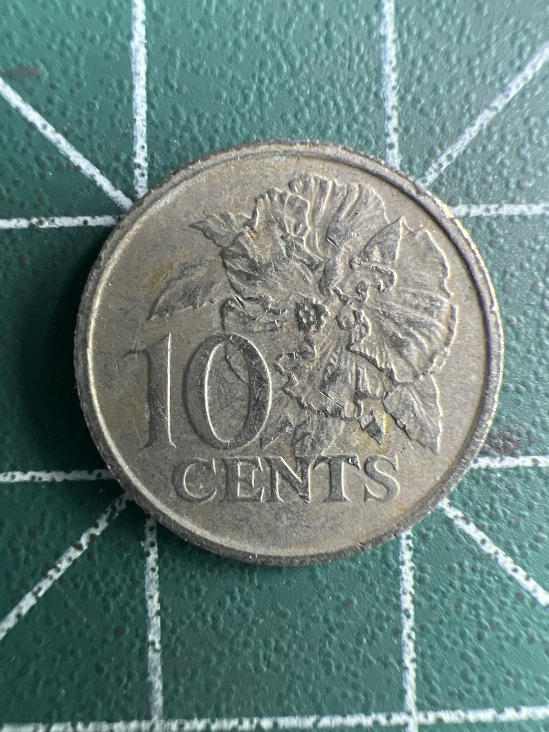 泡泡堂第261期  世界硬币 （无押金，捡漏，全场20包邮，偏远地区除外，接收代拍业务） 特立尼达和多巴哥十分