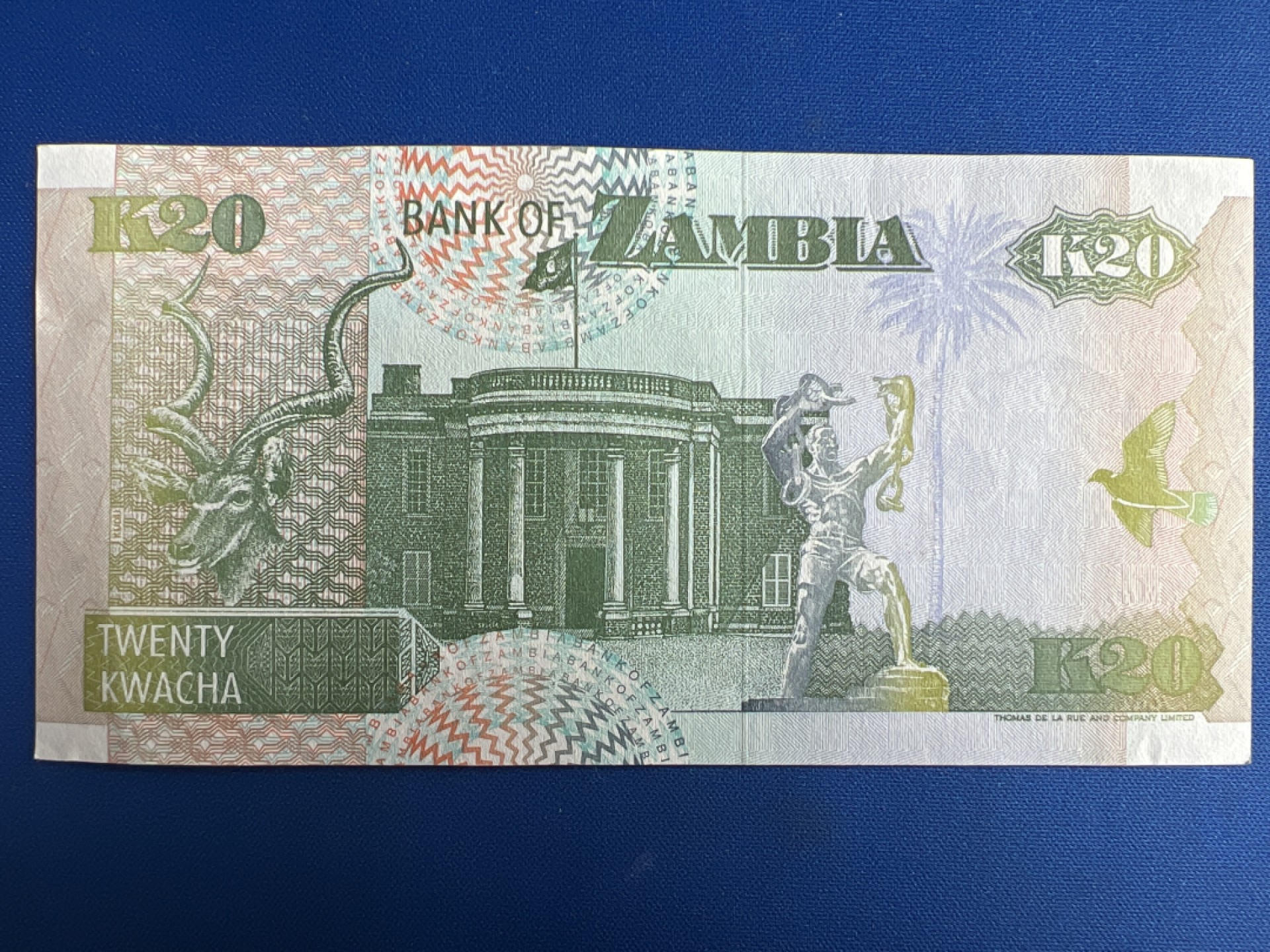 泡泡堂微拍第一百〇六幕纸币捡漏可累计专场👿👿，累计满二十元包邮，接受代拍业务 赞比亚20克瓦查