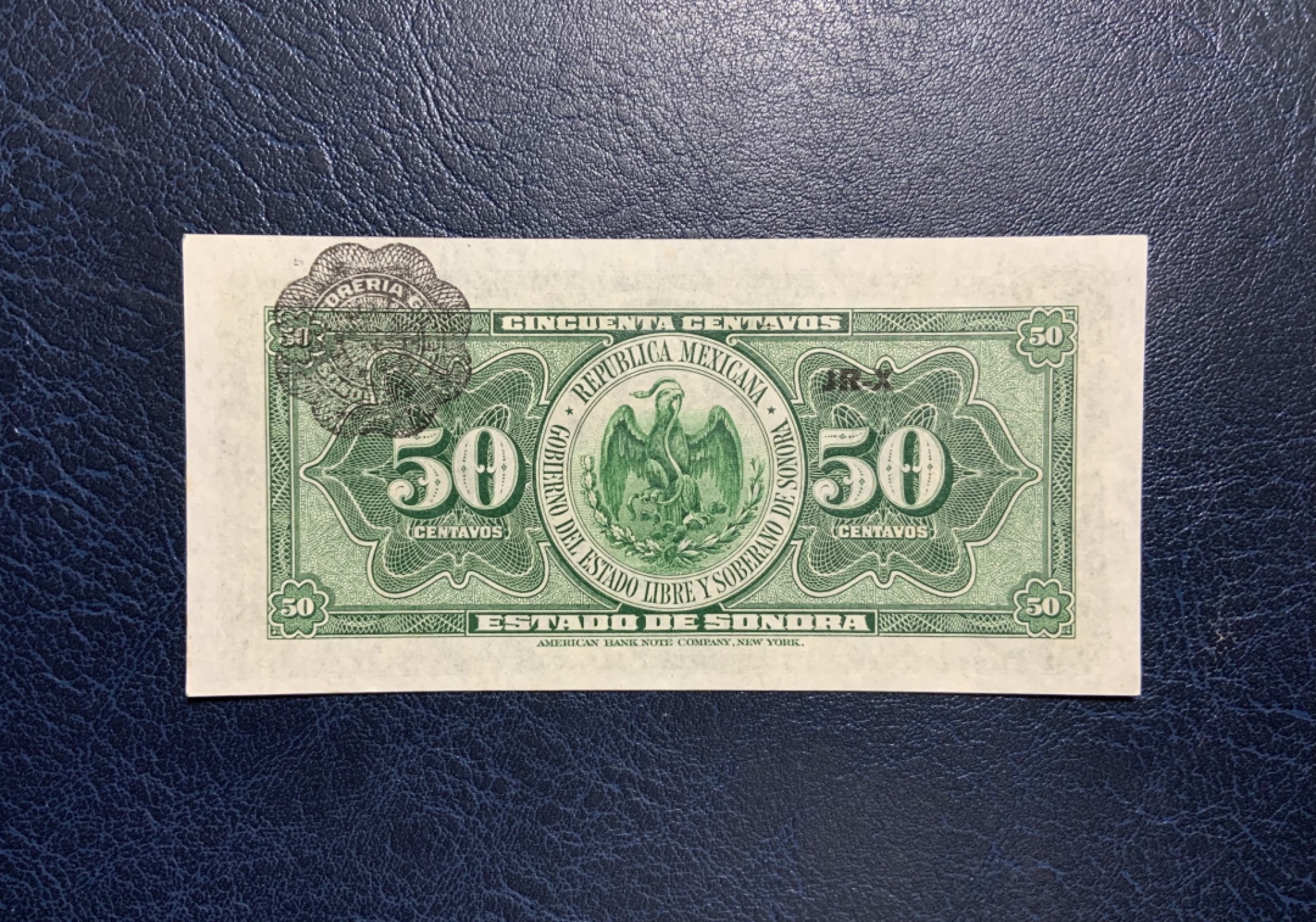 收藏联盟Quantum Auction 第243期拍卖 已更新 墨西哥1915年50分 品相UNC 细节如图