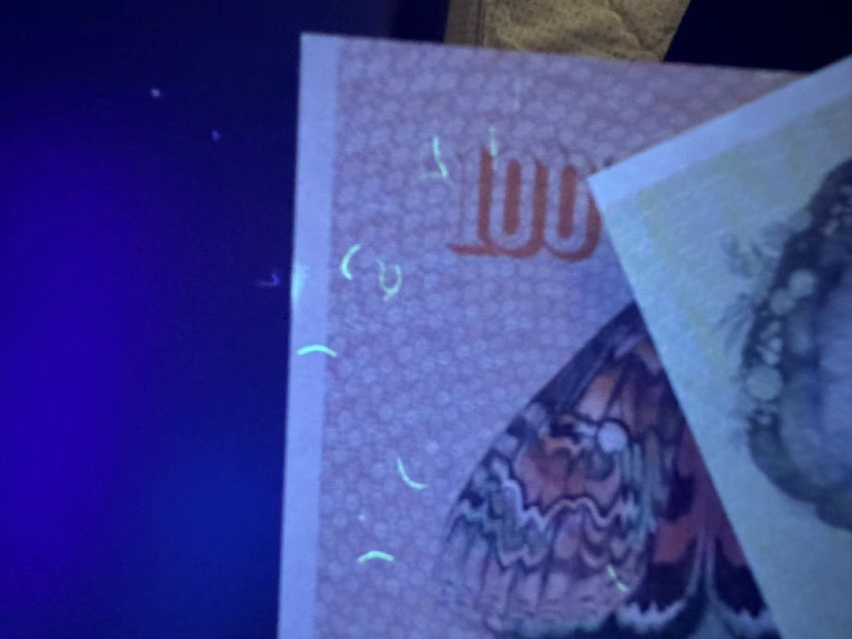 《外钞收藏家》第二百五十五期（连拍第三场） 丹麦3张一起 100克朗有个潮点 其他全新