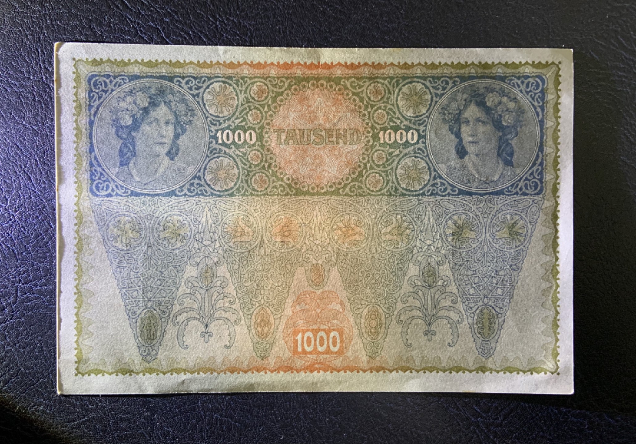 收藏联盟Quantum Auction 第243期拍卖 已更新 奥地利1902年1000克朗 品相UNC- 大票幅
