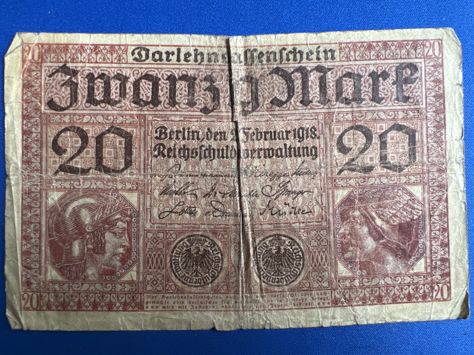 泡泡堂微拍第一百〇七幕纸币捡漏可累计专场👿👿，累计满二十元包邮，接受代拍业务 德国20马克