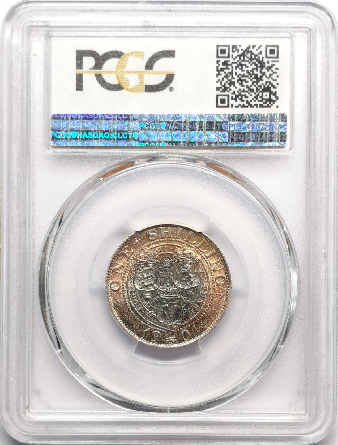 凡希社世界钱币微拍第二百三十三期 1901英国批纱先令PCGS-MS64