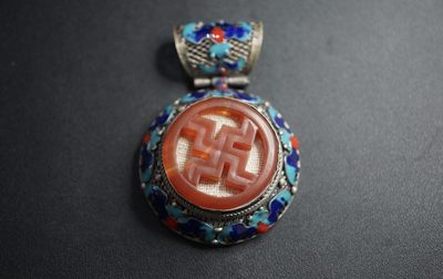 ｜冷门出品｜精选专拍·第壹拾叁场· - 北京懋隆玛瑙烤蓝配饰｜尺寸详见图片