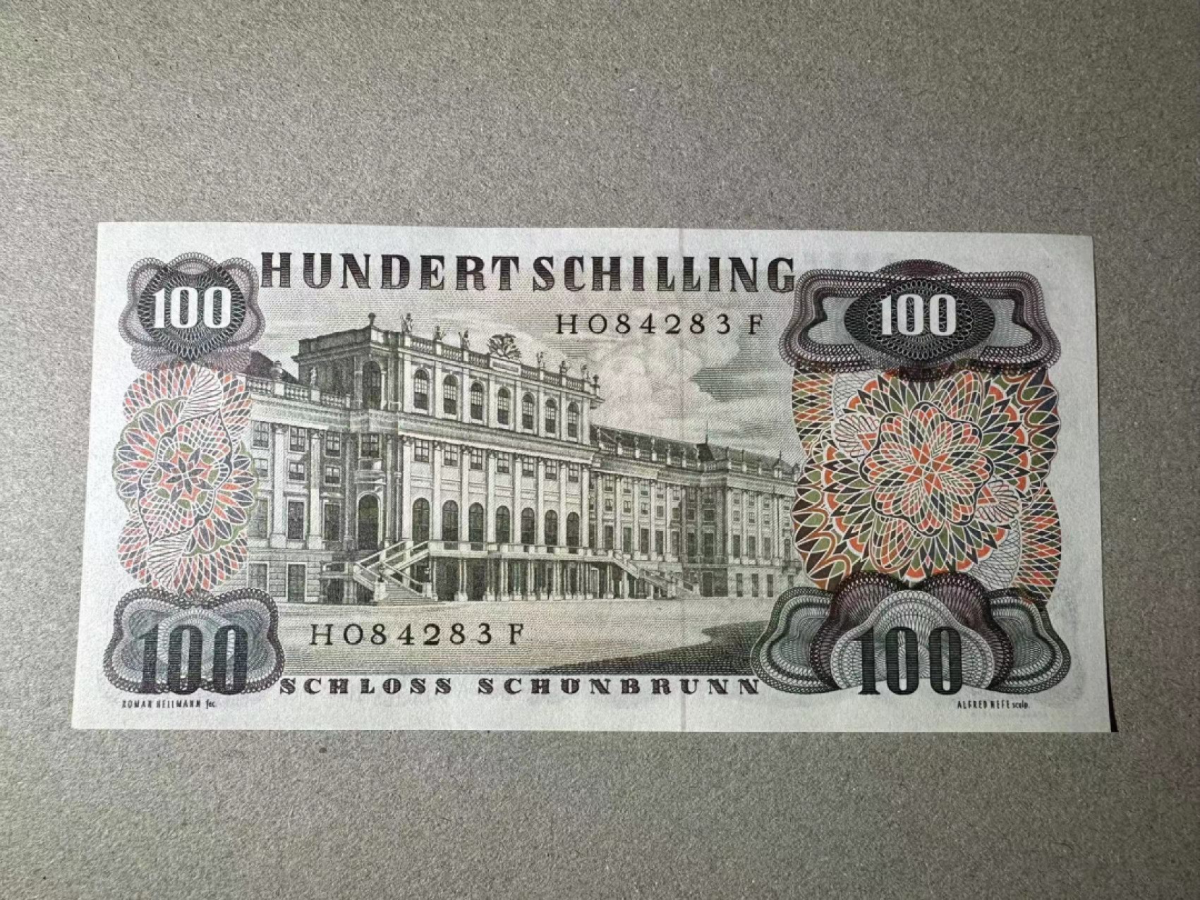 【Blue Auction】✨世界纸币精拍第306期——南越豹子【精】  奥地利 1960年100先令 斯特劳斯 UNC-