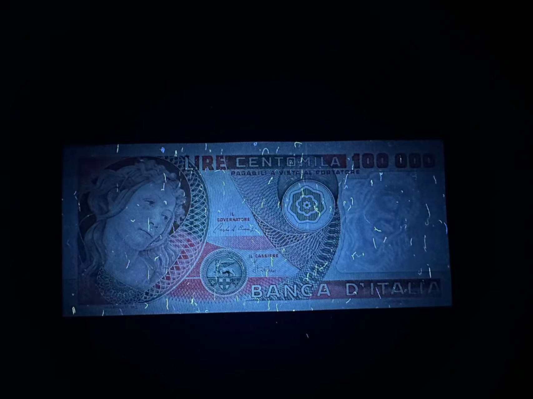 【Blue Auction】✨世界纸币精拍第306期——南越豹子【精】 意大利 1982年10万里拉 全新UNC