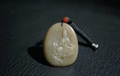｜冷门出品｜精选专拍·第壹拾叁场· - 苏工老和田玉观音牌挂件｜尺寸详见图片