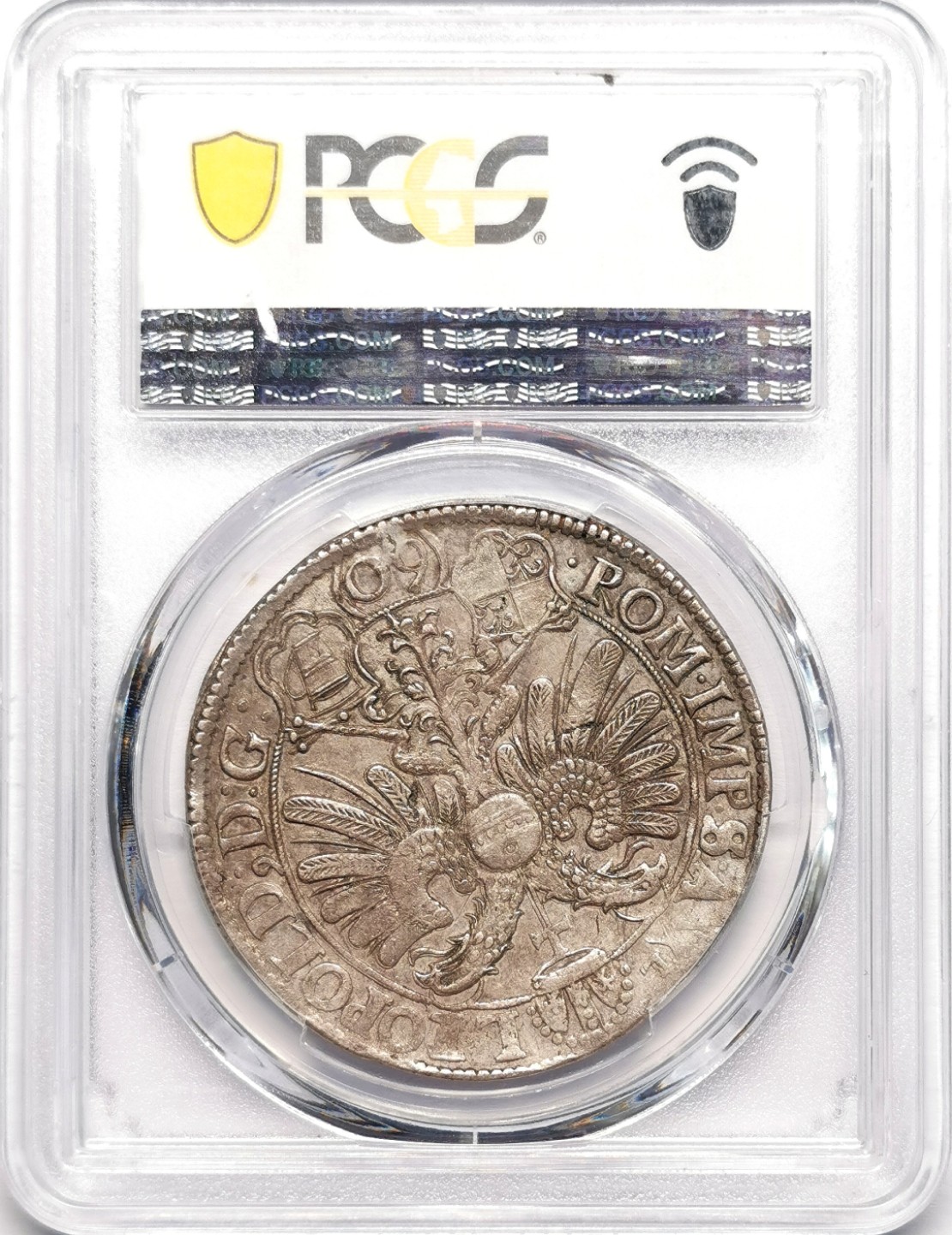 凡希社世界钱币微拍第二百三十三期 荐！1674弗里德贝格长矛武士60K大银PCGS-AU53稀见品种！