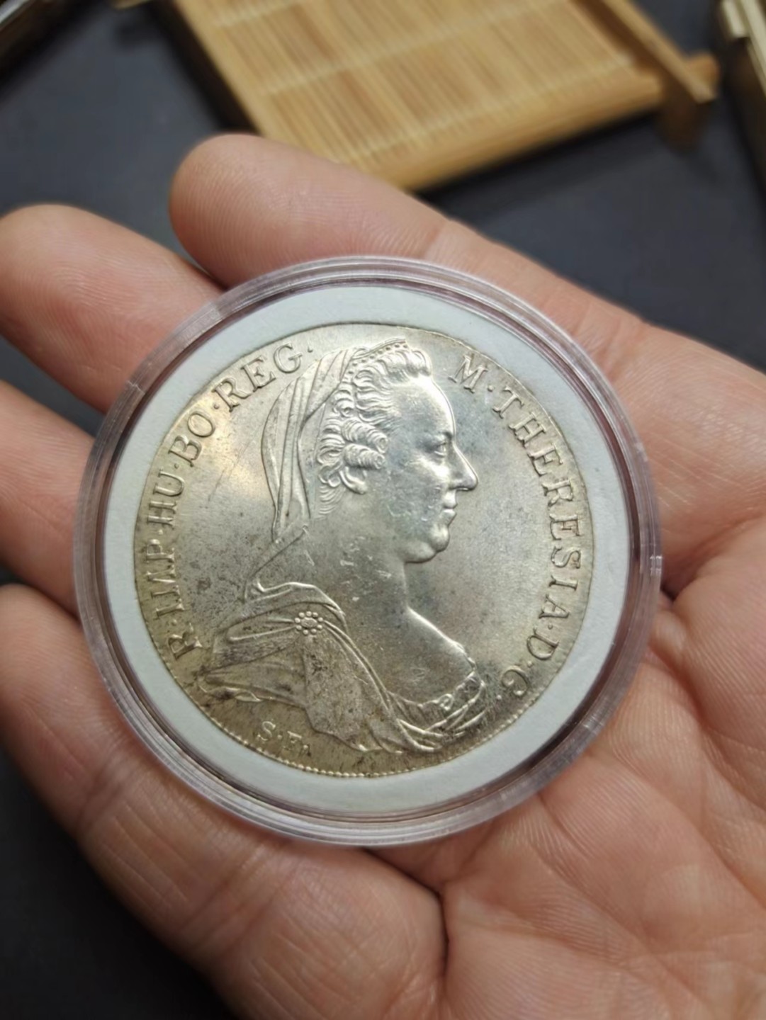 【8个洞收藏】第5场★0押0起一件包邮★银币专场（持续更新····） 7天连拍 奥地利经典品种  美品 大奶妈银币 一枚