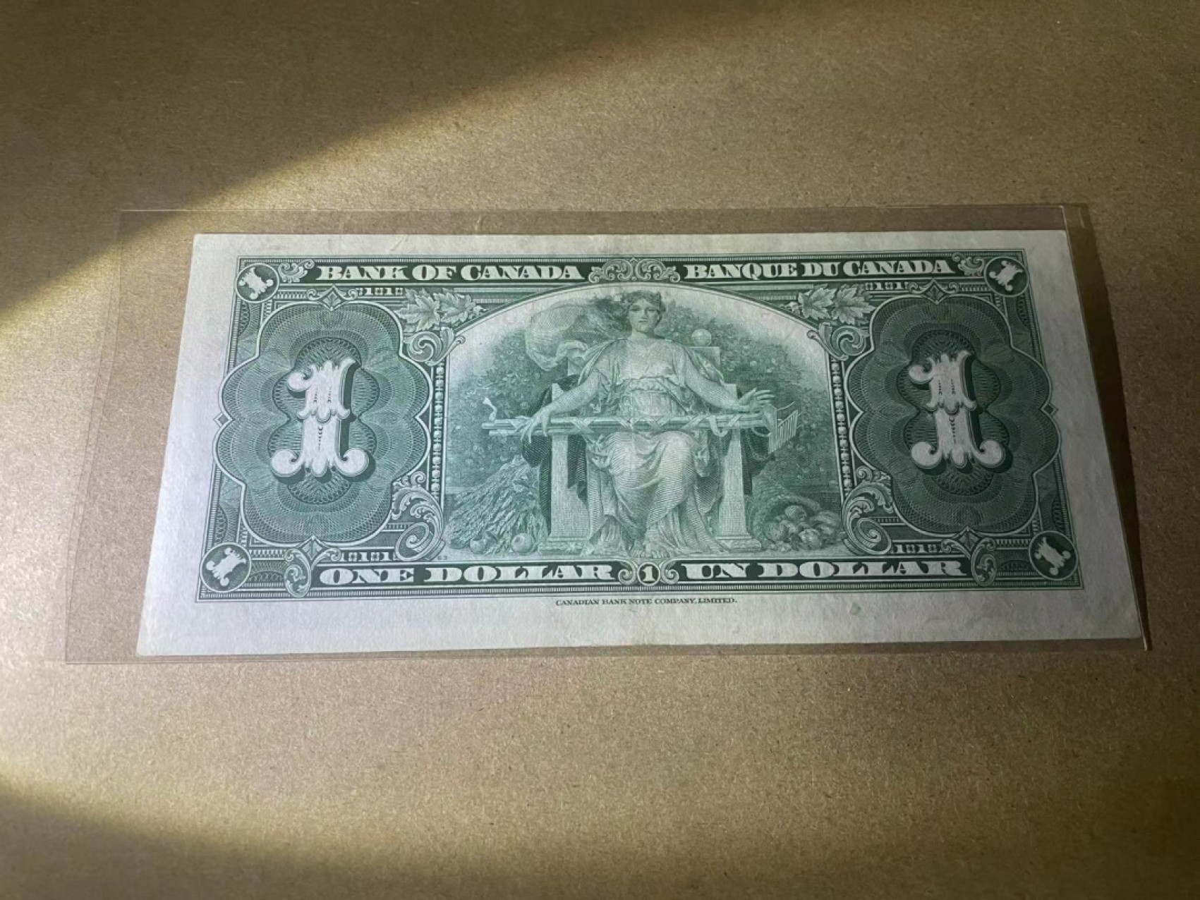 【Blue Auction】✨世界纸币精拍第306期——南越豹子【精】 加拿大 1937年1元 英王乔六 AU品相 丰收女神