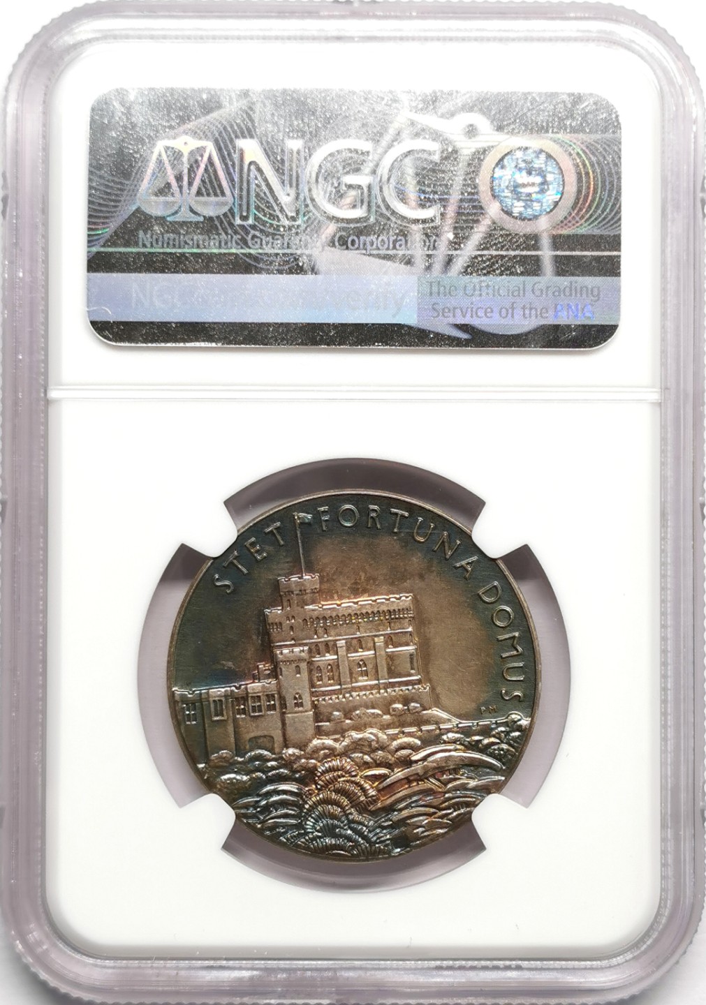 凡希社世界钱币微拍第二百三十三期 1935英国乔五加冕25周年纪念银章NGC-MS63