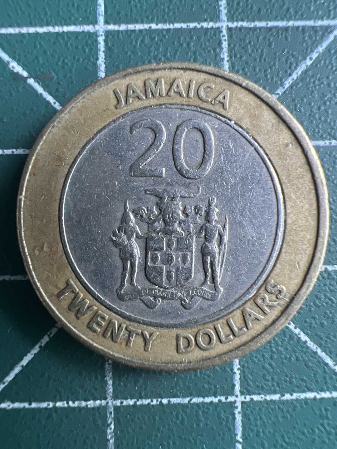 泡泡堂微拍第130幕硬币捡漏可累计专场👿👿，累计满二十元包邮，接受代拍业务 牙买加20元双色