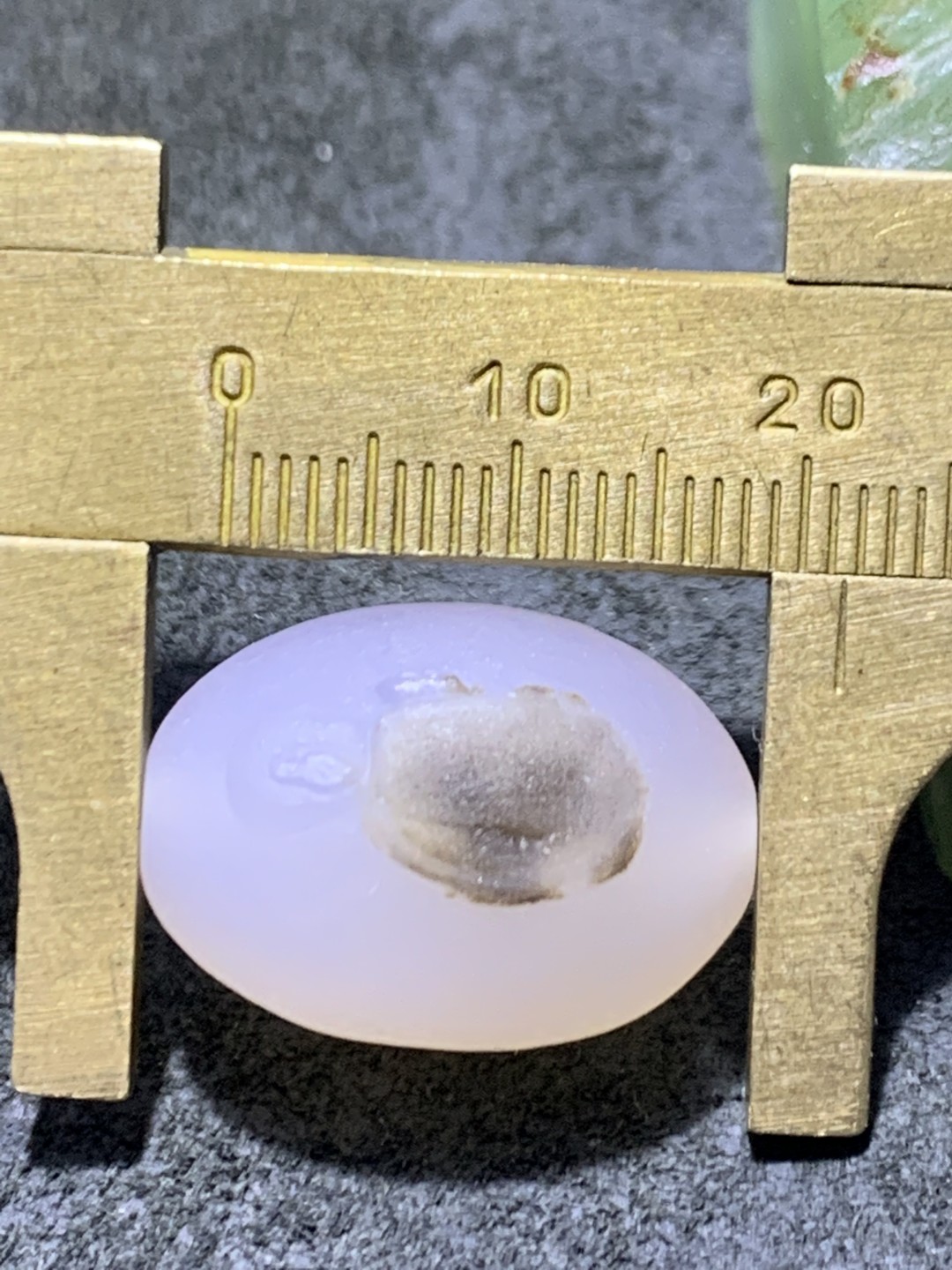 精美亚光高玉化海洋玉髓手工俏色巧雕无相佛桶珠一个！