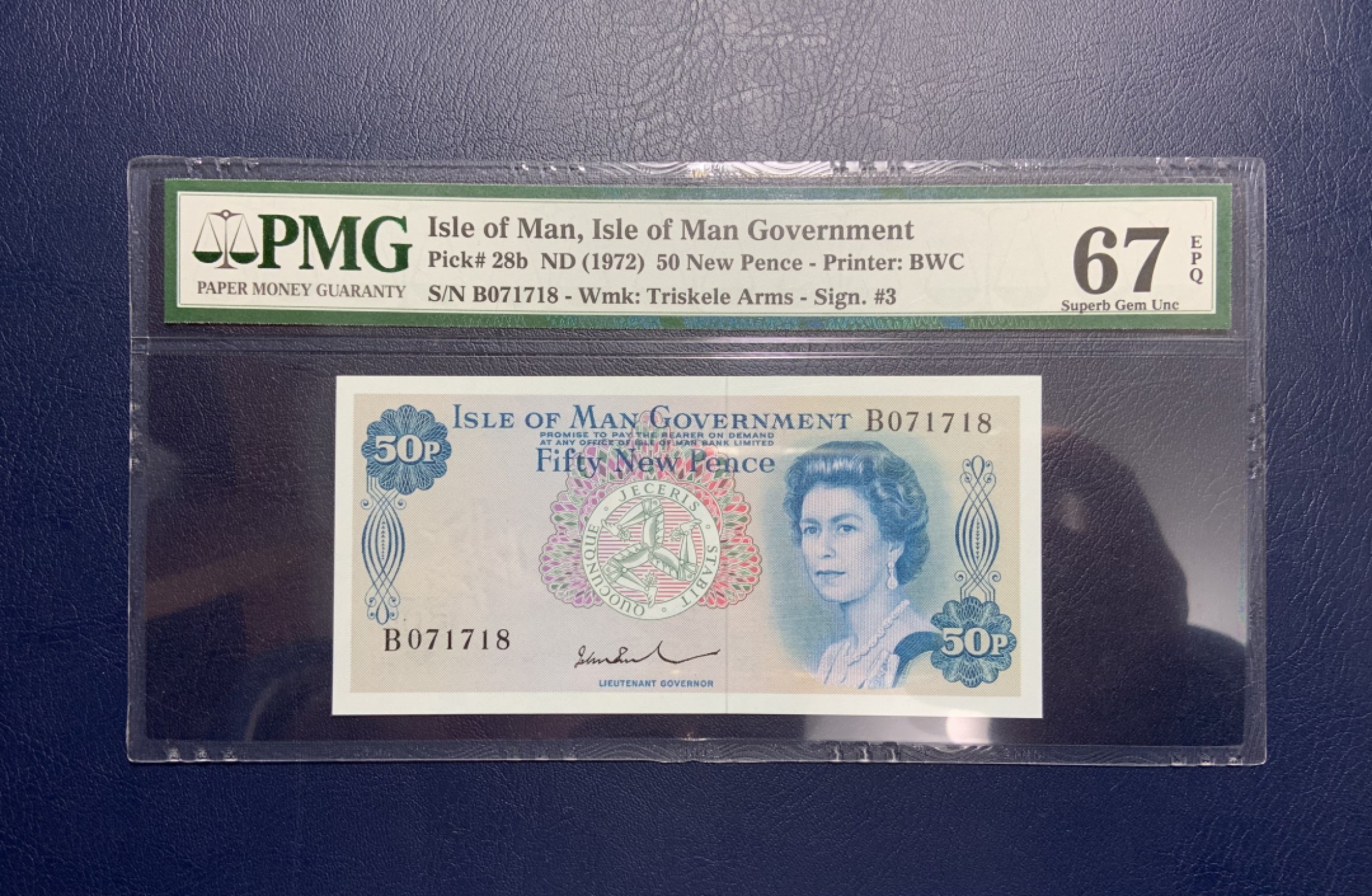 收藏联盟Quantum Auction 第243期拍卖 已更新 马恩岛1972年50便士 PMG67