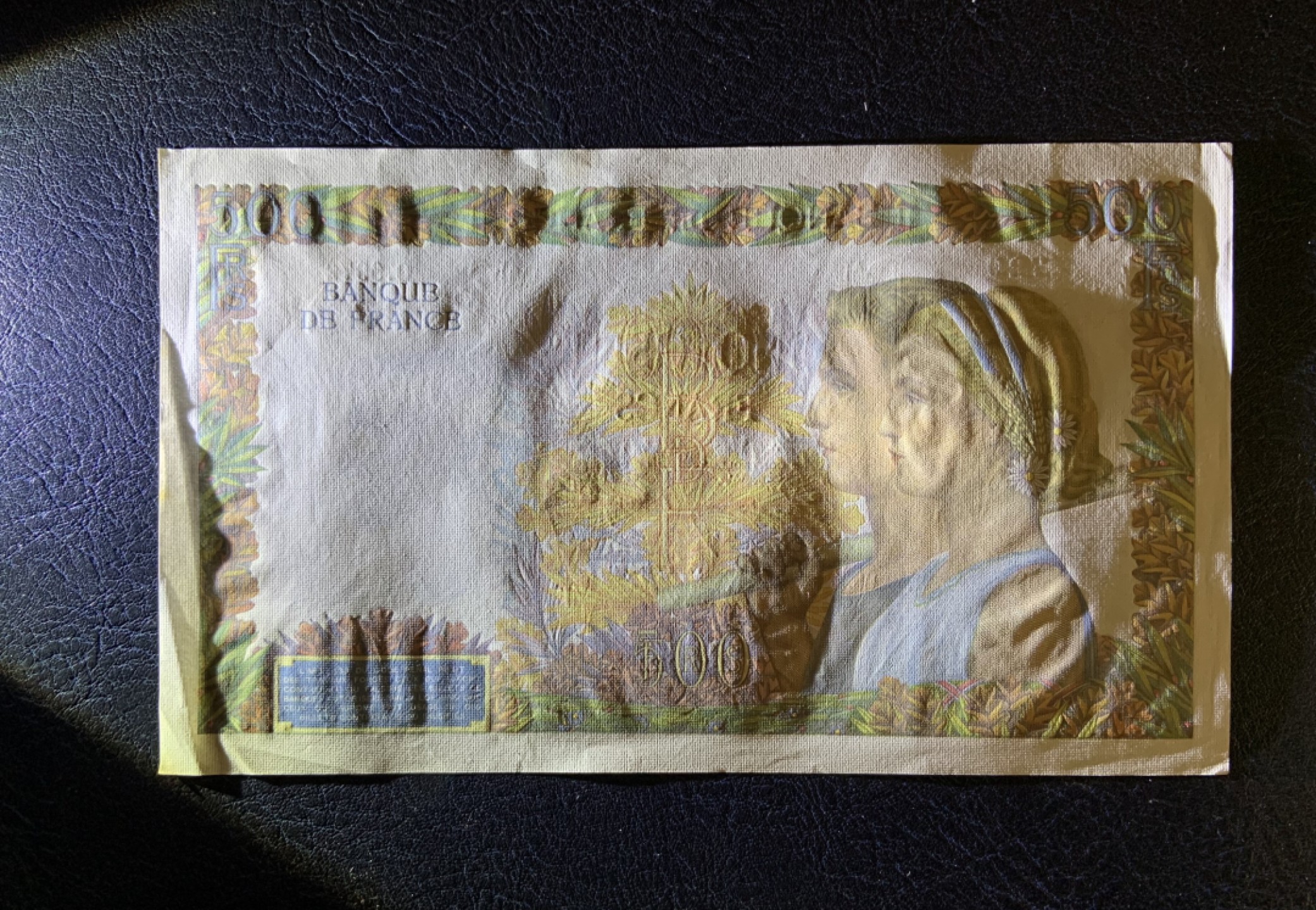 收藏联盟Quantum Auction 第243期拍卖 已更新 法国1942年500法郎 品相UNC- 大票幅 丰收女神