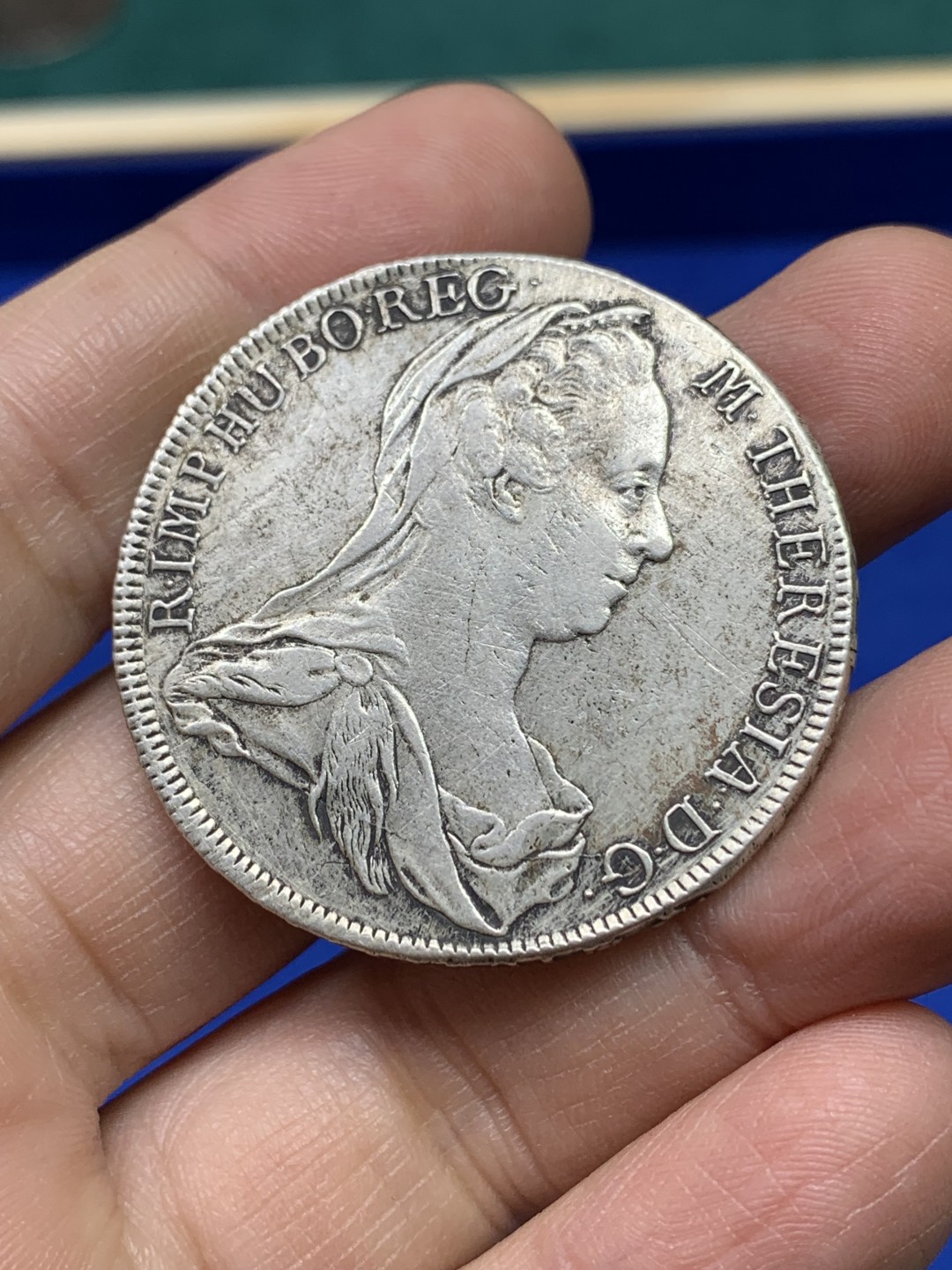 《竞宝斋》第147场-周日，周一 2场 (全场包邮) 奥地利 大奶妈 1779 原铸 泰勒银币 ICFA版