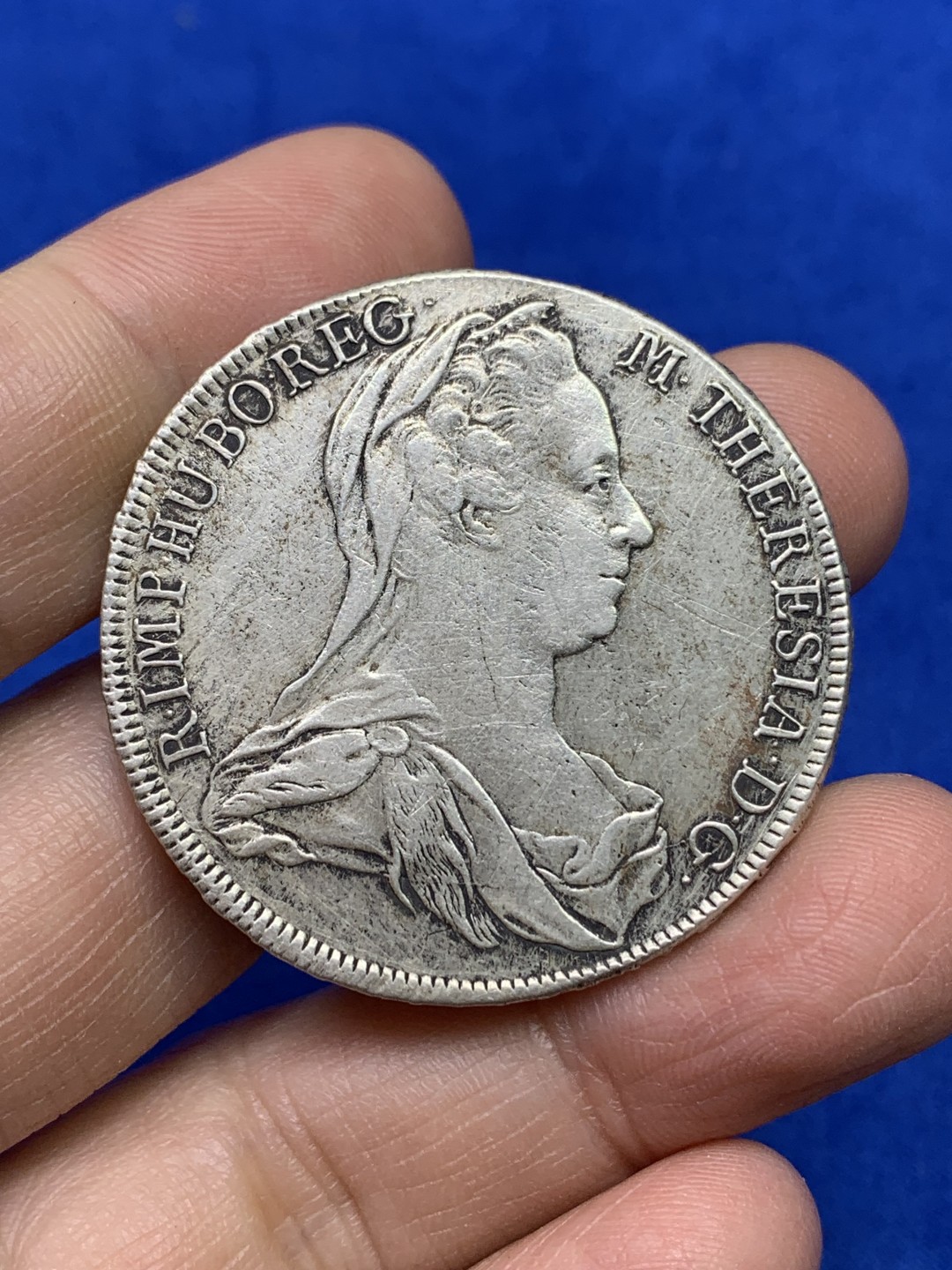 《竞宝斋》第147场-周日，周一 2场 (全场包邮) 奥地利 大奶妈 1779 原铸 泰勒银币 ICFA版