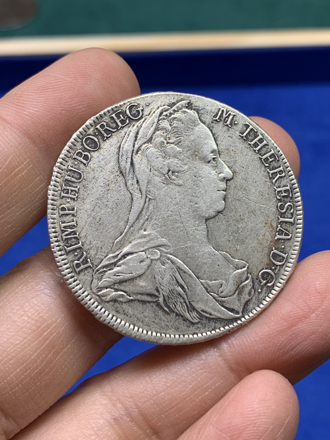 《竞宝斋》第147场-周日，周一 2场 (全场包邮) 奥地利 大奶妈 1779 原铸 泰勒银币 ICFA版