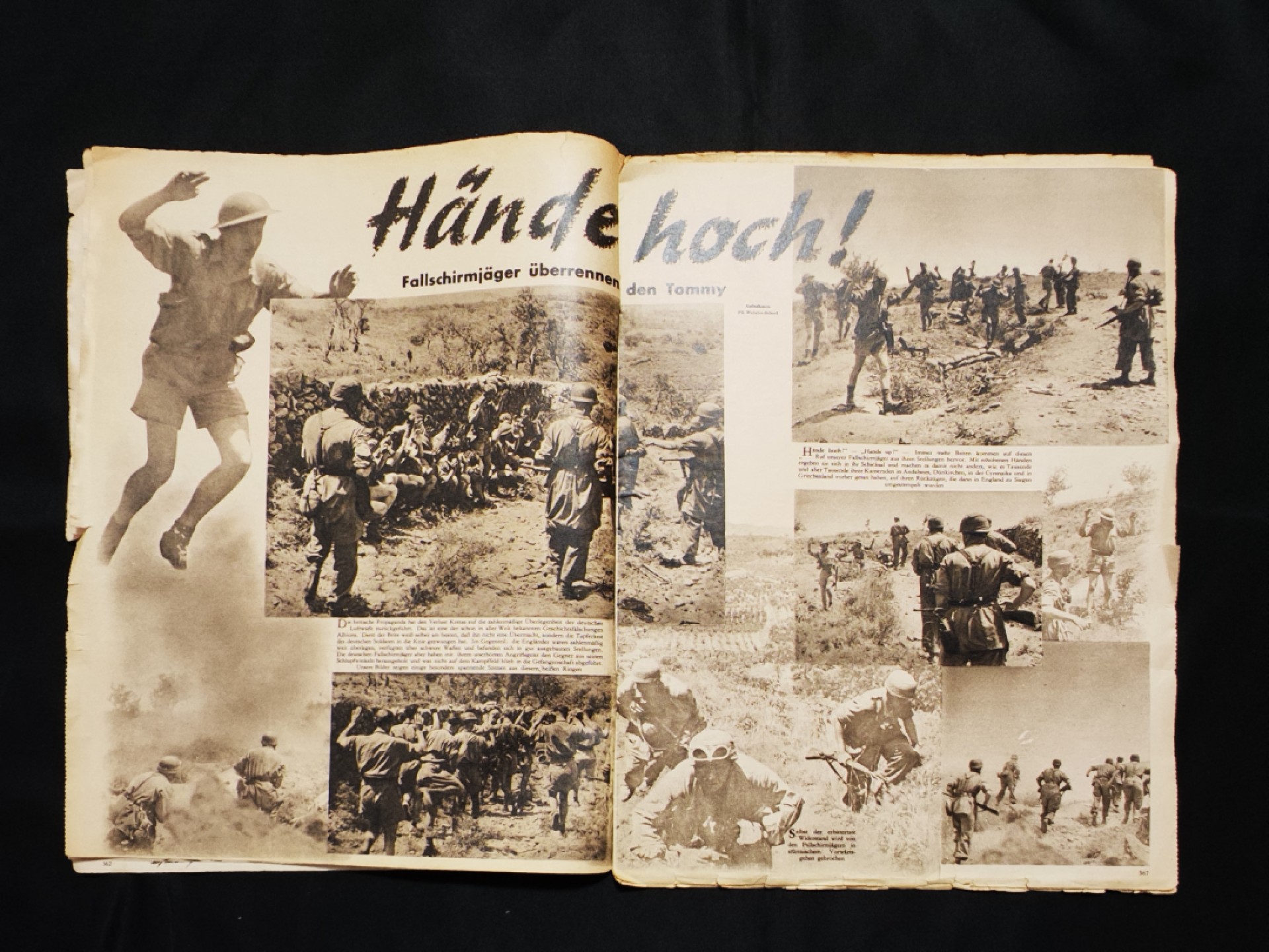 世界精品徽章拍卖-第二场 德三空军《Adler》杂志，1941年7月8日刊发，很特殊的一期，介绍了空军在巴巴罗萨计划中的行动，以及空降克里特的战斗