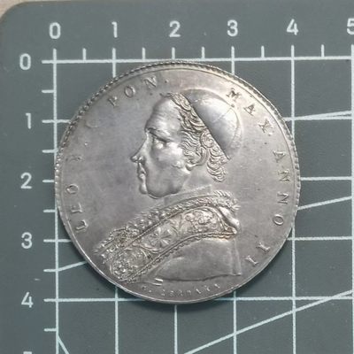 🌸奇货可居🌸 第七十九场 世界钱币专场 【清明时节雨纷纷】 - 教皇国1825斯库多大银币