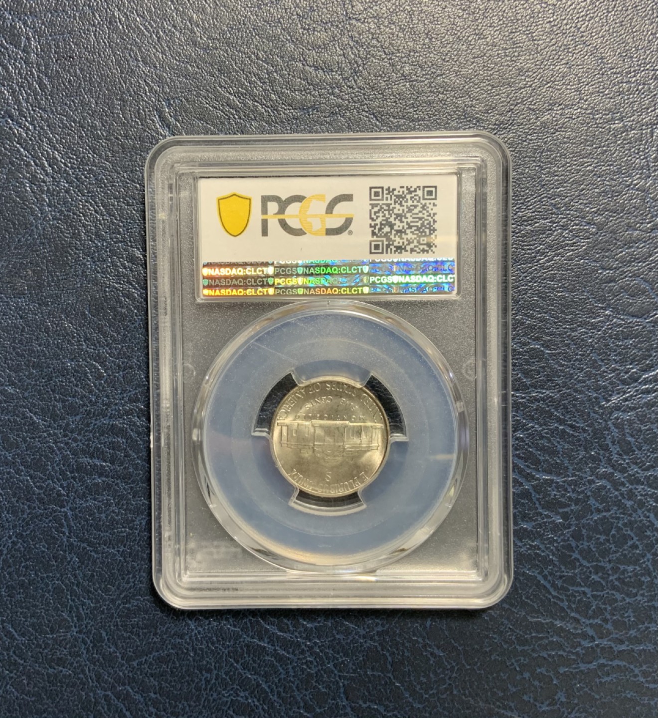 收藏联盟Quantum Auction 第244期拍卖  美国1945年5分银币  PCGS MS65