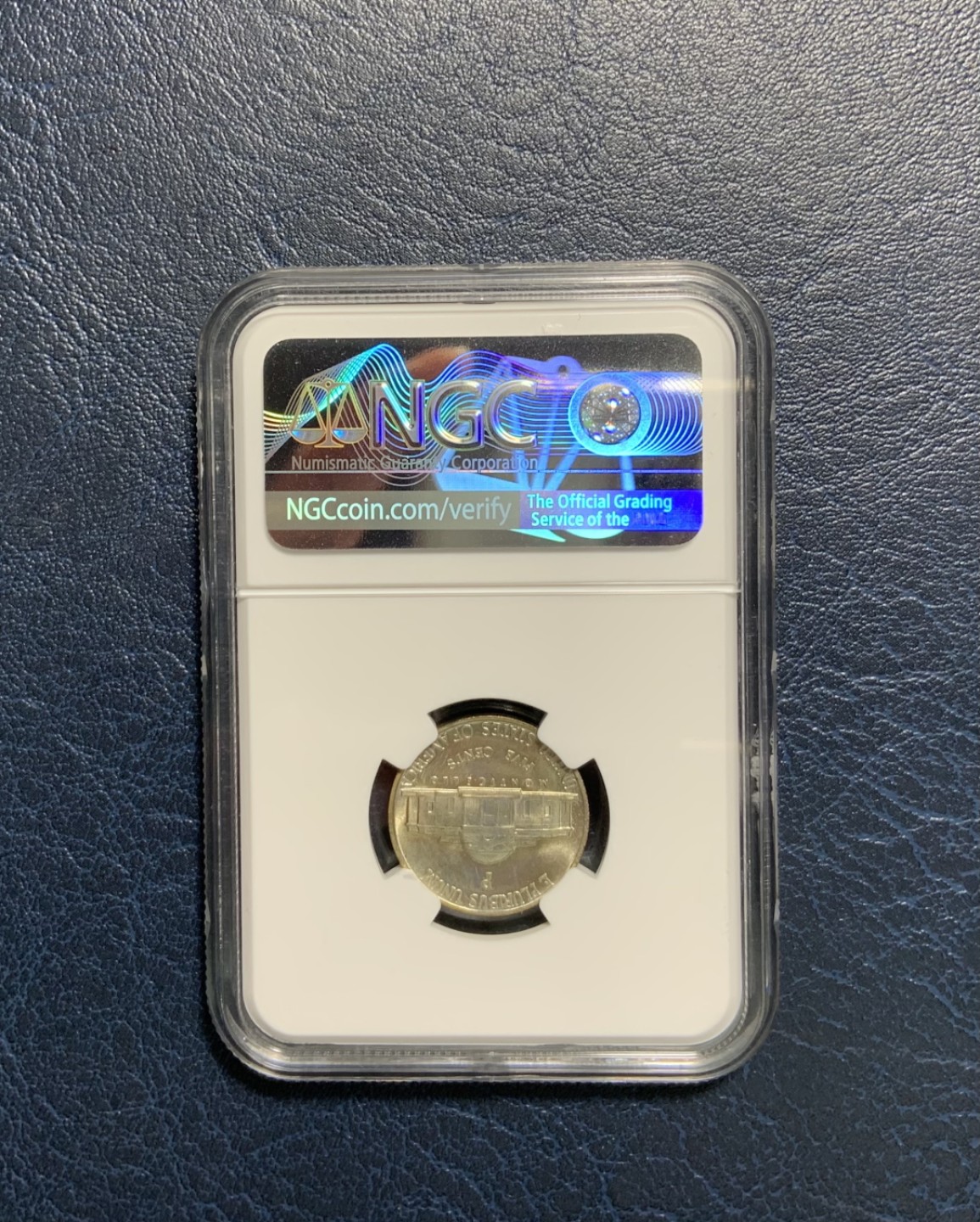 收藏联盟Quantum Auction 第244期拍卖  美国1942年5分银币 NGC MS63