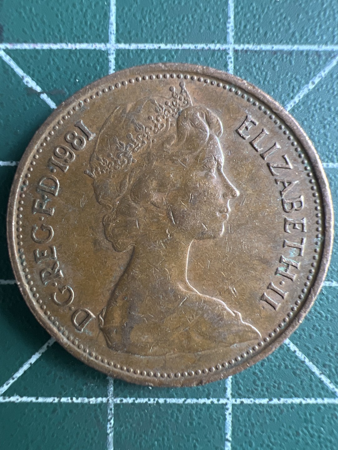 泡泡堂第267期  世界硬币 （无押金，捡漏，全场20包邮，偏远地区除外，接收代拍业务） 英国2便士