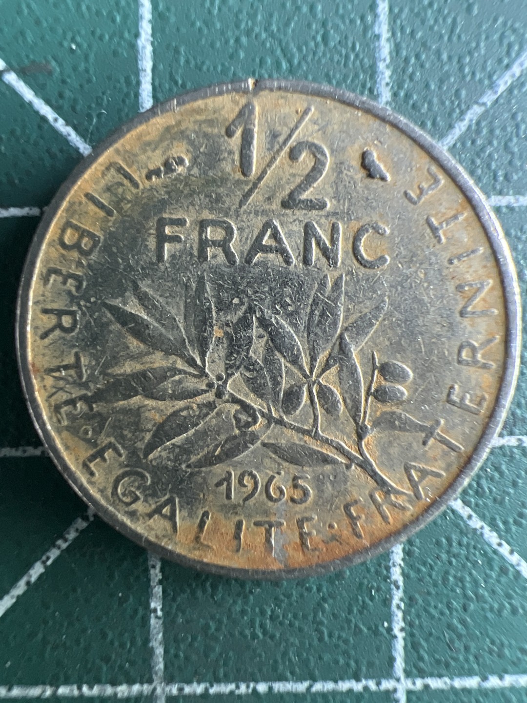 泡泡堂第291期  世界硬币 （无押金，捡漏，全场20包邮，偏远地区除外，接收代拍业务） 法国1/2法