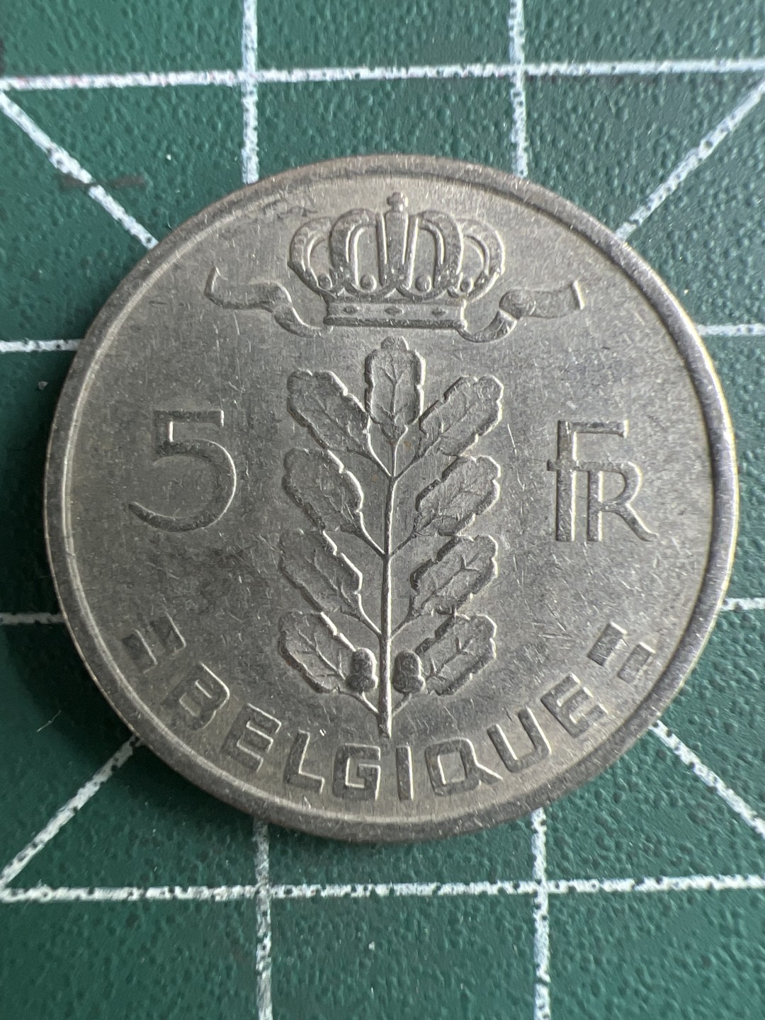 泡泡堂第266期  世界硬币 （无押金，捡漏，全场20包邮，偏远地区除外，接收代拍业务） 比利时5F