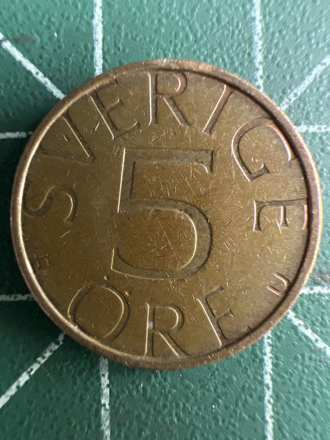 泡泡堂第266期  世界硬币 （无押金，捡漏，全场20包邮，偏远地区除外，接收代拍业务） 瑞典5欧尔