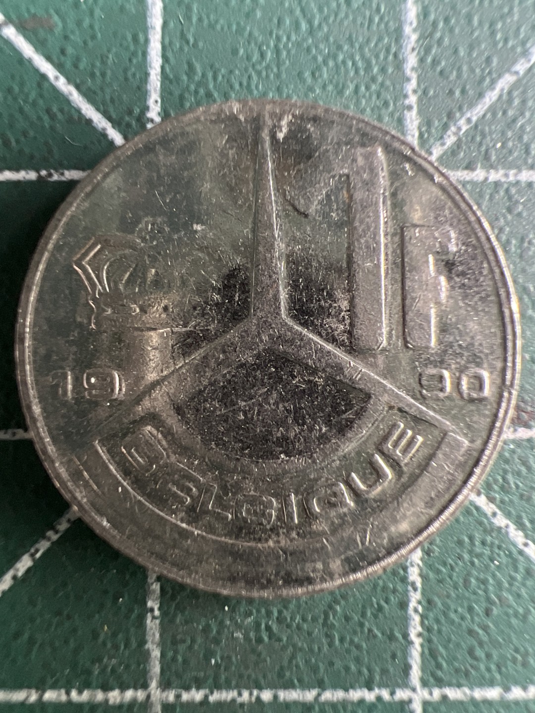 泡泡堂第335期  世界硬币 （无押金，捡漏，全场20包邮，偏远地区除外，接收代拍业务） 比利时1法