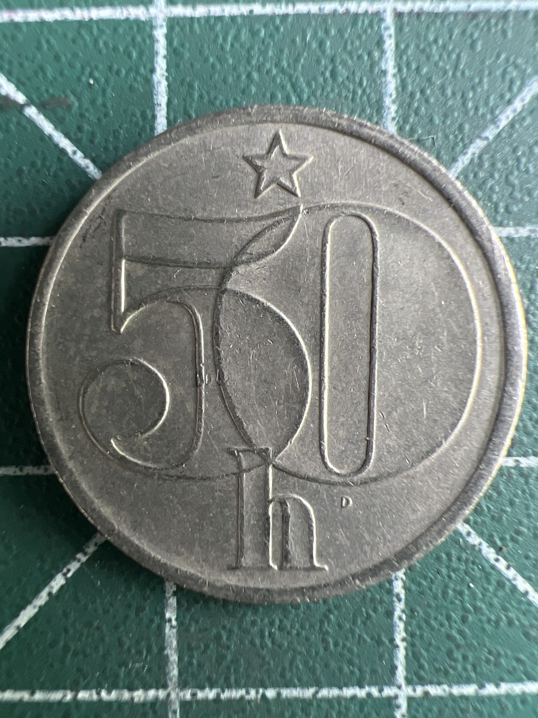 泡泡堂第291期  世界硬币 （无押金，捡漏，全场20包邮，偏远地区除外，接收代拍业务） 捷克斯洛伐克50赫勒