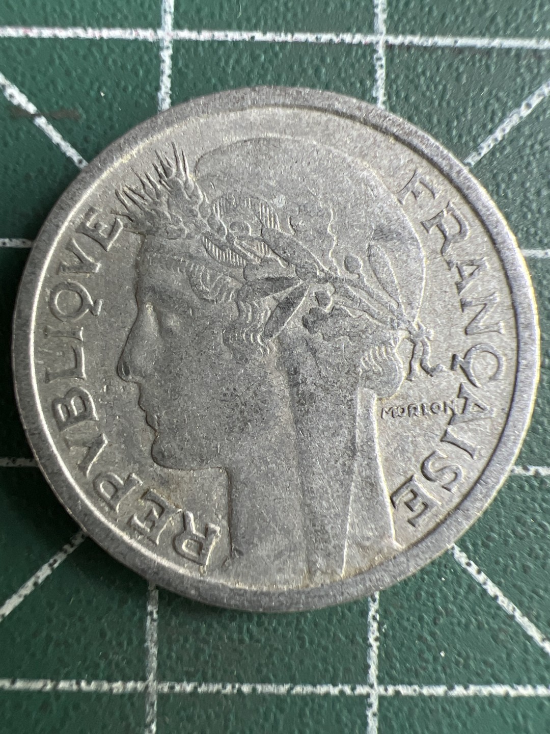 泡泡堂第284期  世界硬币 （无押金，捡漏，全场20包邮，偏远地区除外，接收代拍业务） 法国1法郎