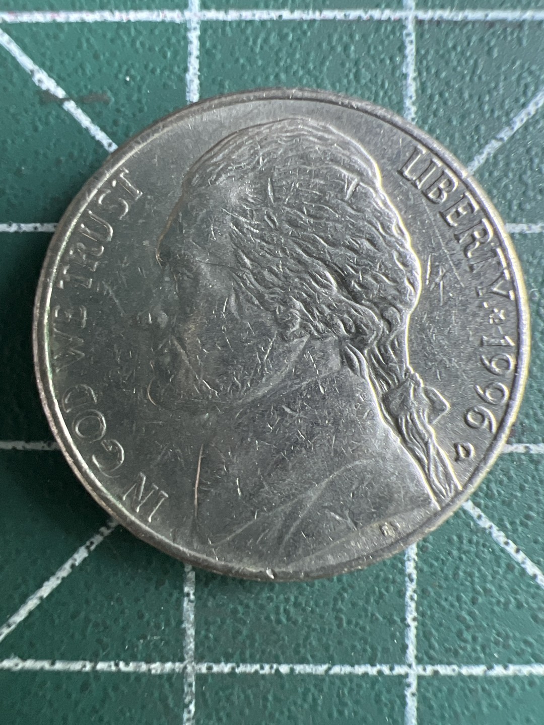 泡泡堂第291期  世界硬币 （无押金，捡漏，全场20包邮，偏远地区除外，接收代拍业务） 美国5美分