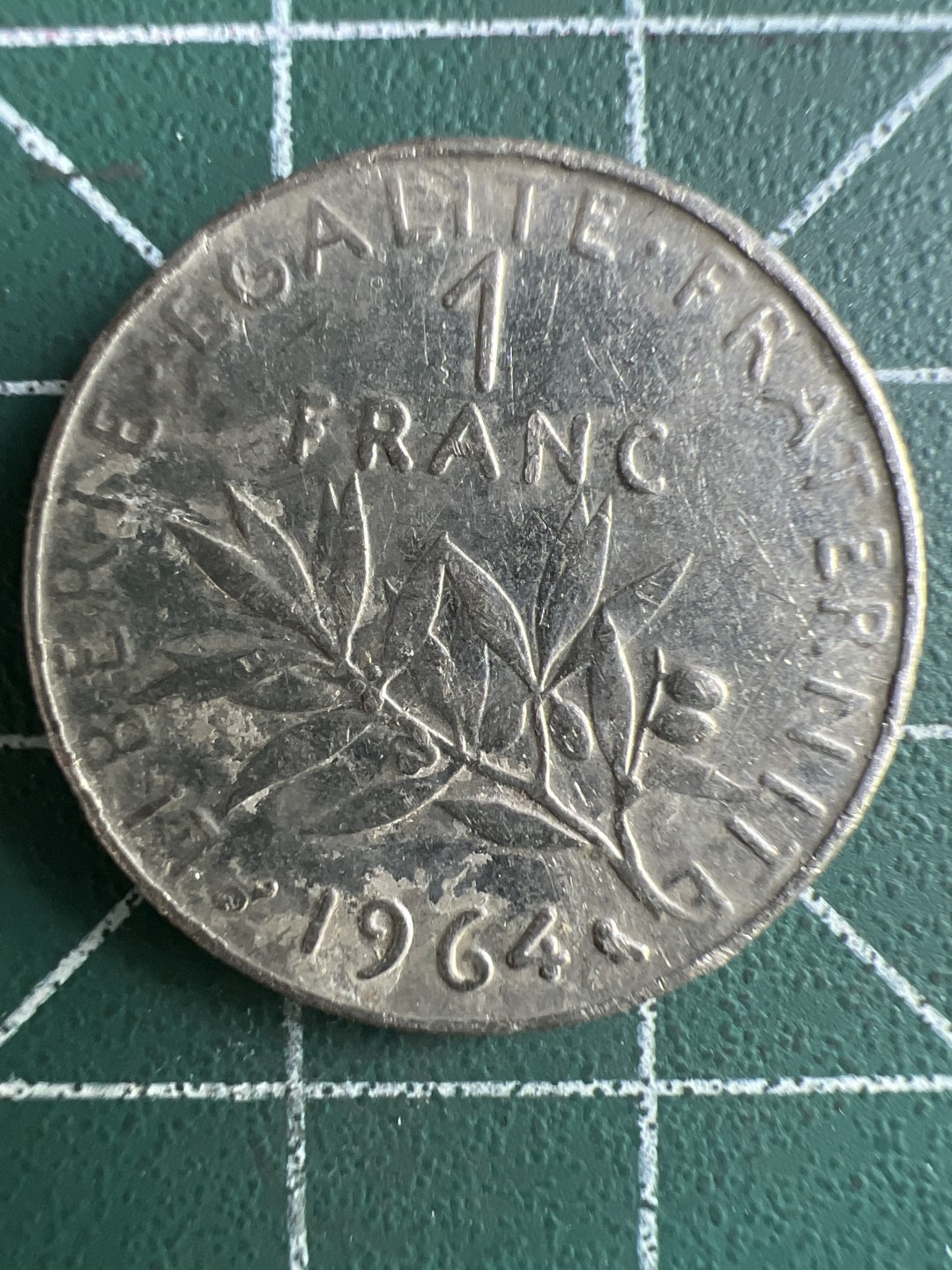 泡泡堂第284期  世界硬币 （无押金，捡漏，全场20包邮，偏远地区除外，接收代拍业务） 法国一法郎