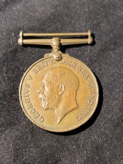 盛世勋华——号角文化勋章邮票模型专场拍卖第98期 - 英国一战战争奖章 华工铜版 带边铭 授予中国劳工团 CHINESE LABOR 