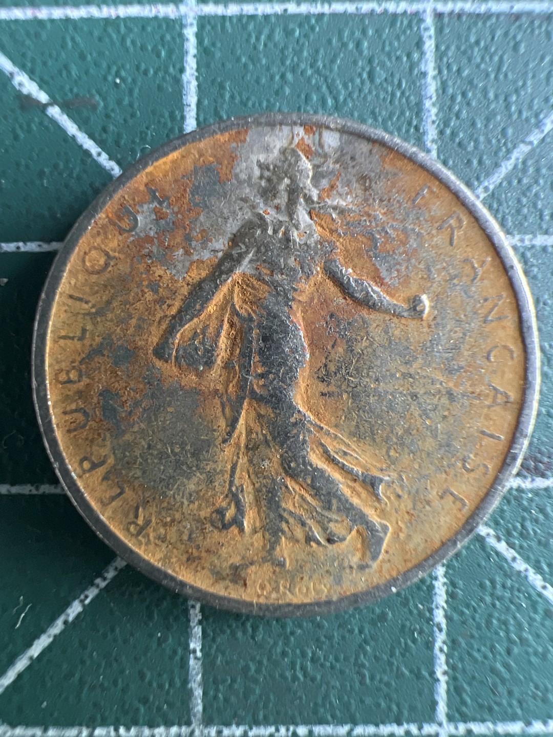 泡泡堂第291期  世界硬币 （无押金，捡漏，全场20包邮，偏远地区除外，接收代拍业务） 法国1/2法