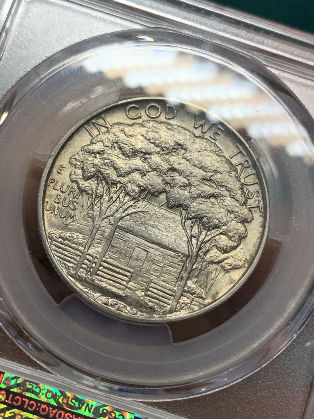 《竞宝斋》第148场-周日，周一 2场 (全场包邮) PCGS-MS63 美国 1922年 50美分 银币 格兰特将军 较少见半美元品种 纪念格兰特诞辰100周年 设计精美