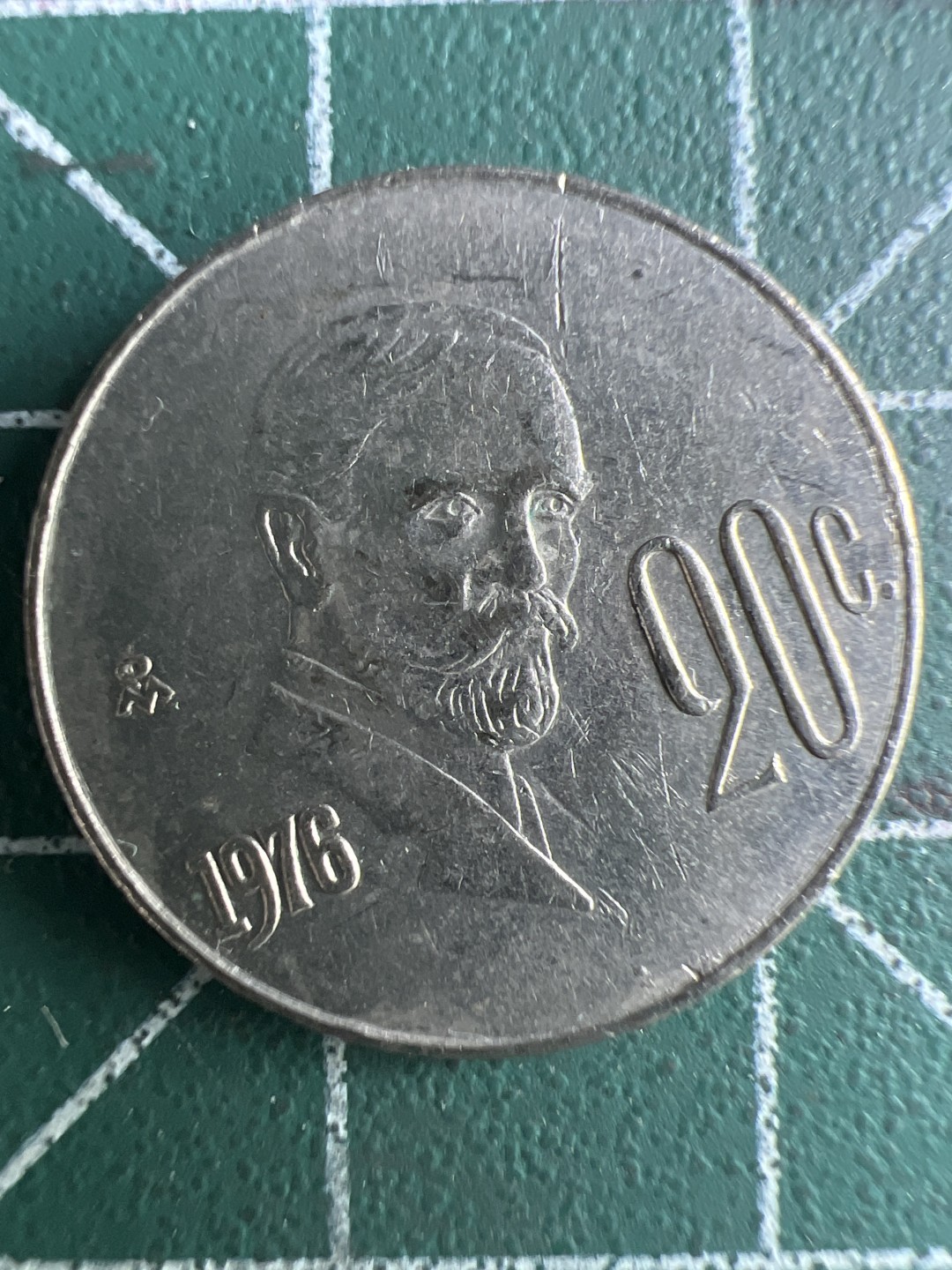 泡泡堂第266期  世界硬币 （无押金，捡漏，全场20包邮，偏远地区除外，接收代拍业务） 墨西哥20C