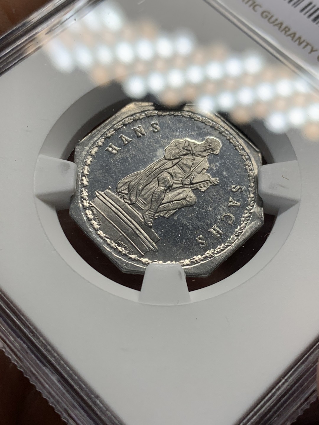 《竞宝斋》第148场-周日，周一 2场 (全场包邮) NGC MS65 德国 纽伦堡 1920年 紧急状态币 20盆尼 人物状态清晰