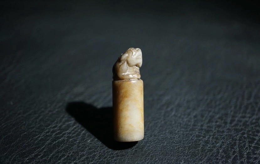 ｜冷门出品｜精选专拍·第壹拾玖场· 明清工老和田玉貔貅印章把件｜尺寸详见图片