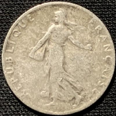 紫瑗钱币——第278期拍卖 - 法国 1898年 播种女神 50分 2.5克 0.835银