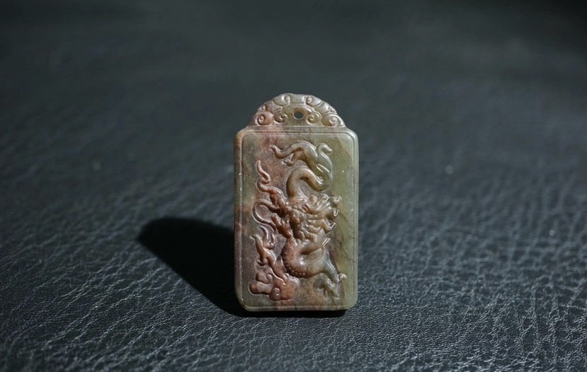 ｜冷门出品｜精选专拍·第壹拾玖场· 明清工老和田玉玉龙牌挂件｜尺寸详见图片